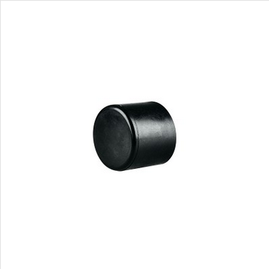 CHAIR TIPS - 25mm EXTERNAL FITTING - ROUND PLASTIC - 4 PACK
