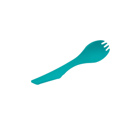 CUTLERY - DELTA SPORK WITH SERRATED KNIFE - PACIFIC BLUE