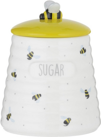 SUGAR JAR  - SWEET BEE - 15 x 12CM - 700MLS - PRICE & KENSINGTON