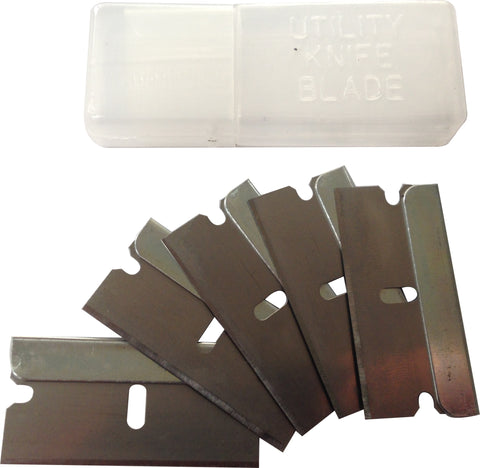 BLADES - 5 PIECE SAFETY SCRAPER BLADES
