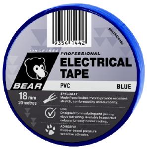 ELECTRICAL TAPE - BLUE - 18mm x 18m