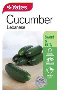 CUCUMBER SEEDS - LEBANESE - YATES