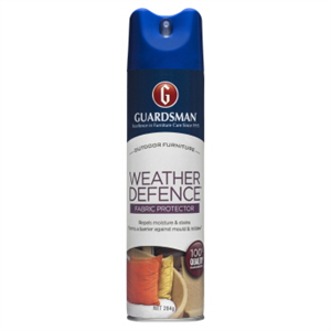 FABRIC PROTECTOR - WEATHER DEFENCE - FOR OUTDOOR FURNITURE
