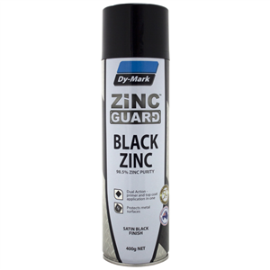 BLACK ZINC - SATIN FINISH  - 400G - ZINC GUARD