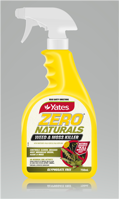 WEED & MOSS KILLER - NATURALS - YATES - 750ML