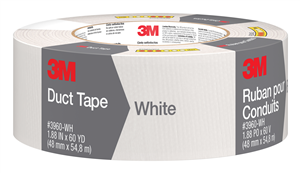 CLOTH/DUCT TAPE - WHITE - 48mm x 54.8m