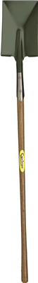 SPADE - LONG WOODEN HANDLED GARDEN SPADE - AUSTRALIAN MADE - CYCLONE
