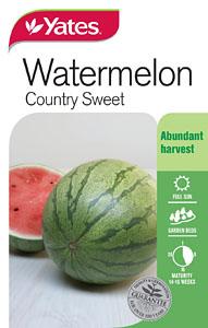 WATERMELON SEEDS - COUNTRY SWEET  - YATES