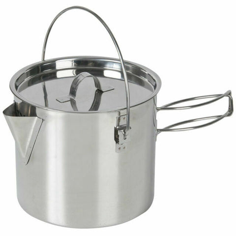 KETTLE - BILLY STYLE KETTLE - 750ml - STAINLESS STEEL - PRIMUS