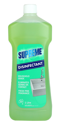 DISINFECTANT - PINE - 1 LITRE - SUPREME