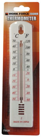 WALL THERMOMETER - INDOOR/OUTDOOR - 200mm