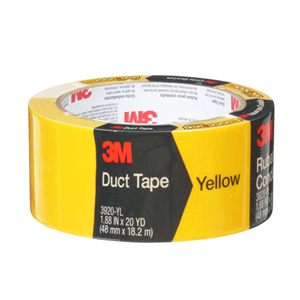 CLOTH/DUCT TAPE -YELLOW - 48mm x 18.2m