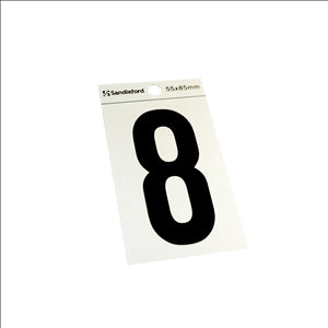 NUMBERS - HOUSE, POST BOX ETC - 8