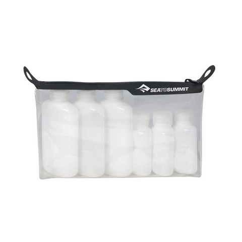 POUCH KIT - TRAVELLINGLIGHT TPU CLEAR ZIP TOP POUCH KIT