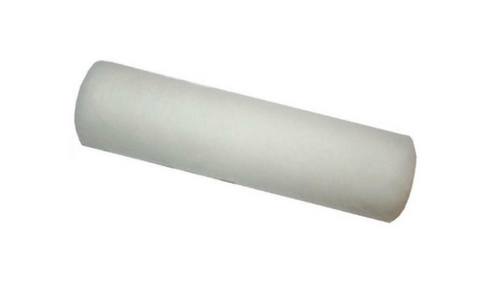 ROLLER COVER  - 230mm x 9mm  - WHITE POLY THERMAL BONDED