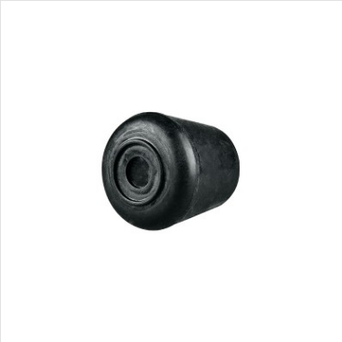 CHAIR TIPS - 16mm EXTERNAL FITTING - ROUND RUBBER - 4 PACK