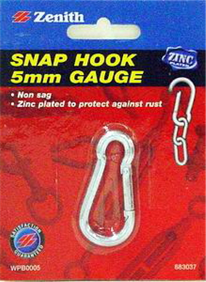 SNAP HOOK - DOUBLE ENDED 15mm - NP – Blue Mountains Camping