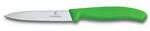 KNIFE - PARING 10CM - GREEN - VICTORINOX