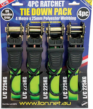 RATCHET TIE DOWNS/STRAPS ETC