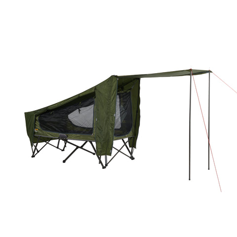 1 PERSON TENT - EASY FOLD STRETCHER TENT - NO ASSEMBLY