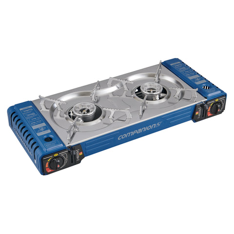 BUTANE STOVE - DOUBLE BURNER
