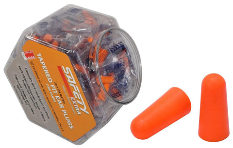 EAR PLUGS - FOAM - 100 PAIRS - IN JAR