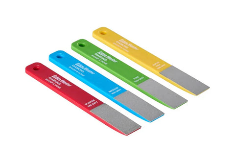 SHARPENERS - 4 PIECE SHARP & HONE SET - EDGE MASTER