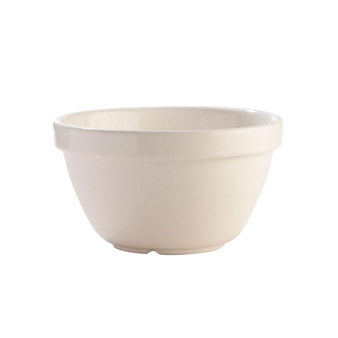 PUDDING BASIN - WHITE CERAMIC  - MASON CASH - 22cm - 2.5 Litre