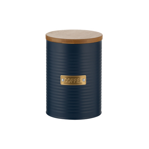 CANISTER - TYPHOON - COFFEE - NAVY - 1.4 LITRE