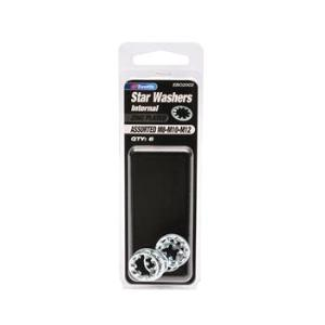 WASHERS - STAR WASHERS - INTERNAL - ZP - M8-M10-M12 - ASSORTED 6 PACKET