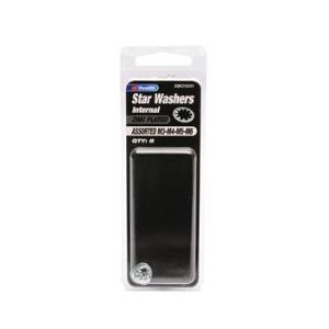 WASHERS - STAR WASHERS - INTERNAL - ZP - M3-M4-M5- M6 - ASSORTED 8 PACKET