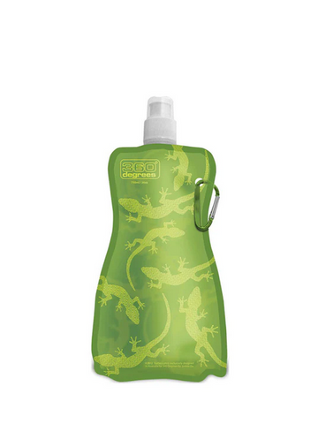 BOTTLE - FLEXIBLE 750ml  - 360DEGREES - 30 grams - 750ml - GECKO GREEN