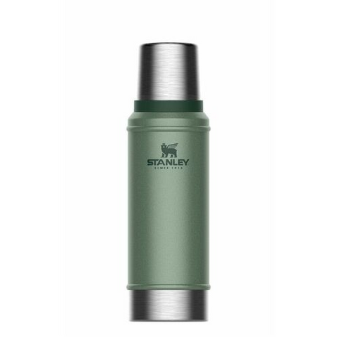 750ml CLASSIC STANLEY THERMOS -  GREEN