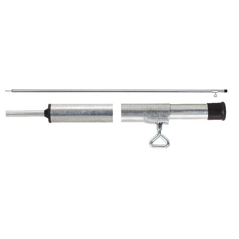 TENT POLES -  TEE NUT FITTING -  GALVANISED - 198CM