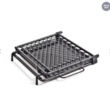 CAMP GRILL & HOT PLATE  - HEAVY DUTY - CAST IRON - 65x42x26H - CAMPFIRE