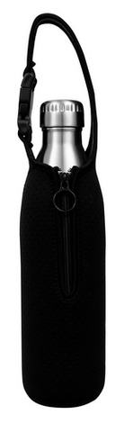 TOTE - 750ml   DRINK BOTTLE/THERMOS  - BLACK - AVANTI