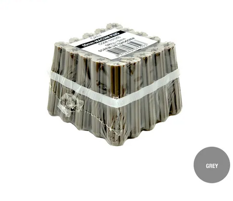 WALL PLUGS - GREY - 12mm x 50mm - Pk25