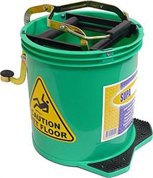 MOP BUCKET - GREEN CONTRACTORS  - 16 LITRE  - NAB