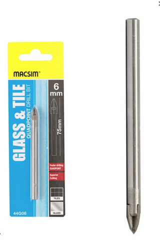 GLASS & TILE - 4mm DRILL BIT