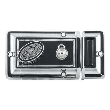 NIGHTLATCH - CHROME PLATED - ROMAK