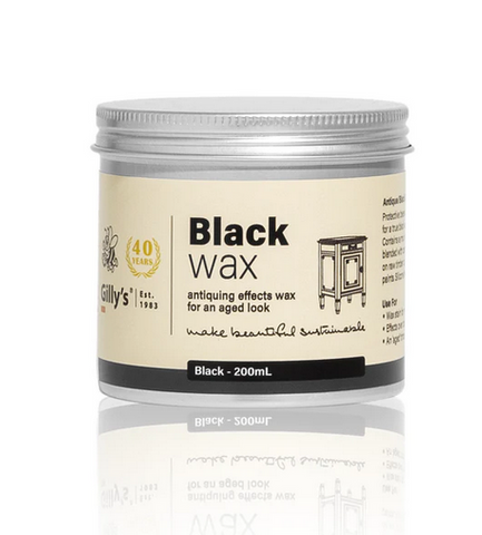 BLACK WAX  - 200ml - GILLYS