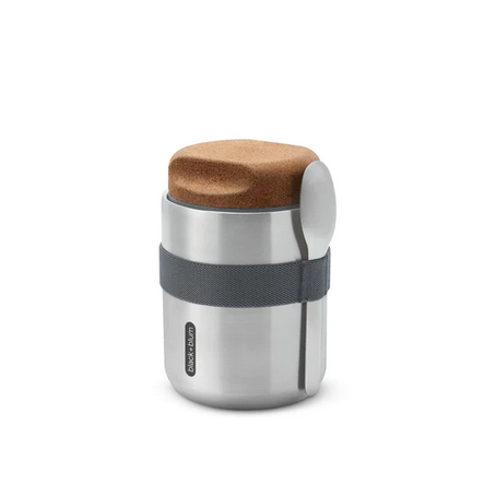 THERMO POT - 0.55 LITRE STAINLESS STEEL - BLACK+BLUM