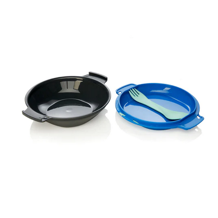 GOKIT LIGHT MESS KIT - (5-TOOL) - GREY/BLUE - HUMANGEAR