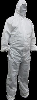 COVERALLS -  DISPOSABLE - LARGE - MAXISAFE