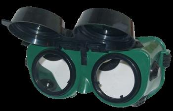 GOGGLES - GAS WELDING LIFT-UP STYLE - OXY ROUND LENS 50MM - WELDCLASS