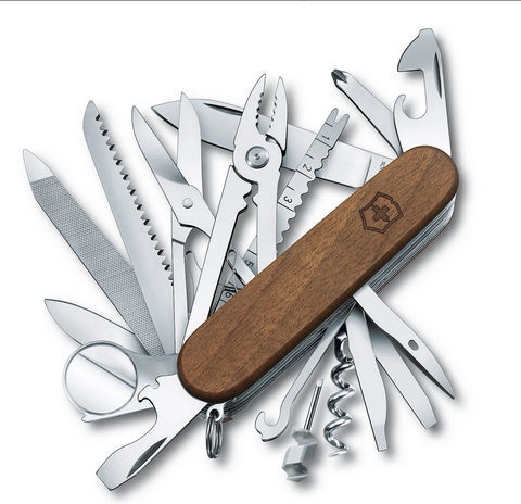 SWISS CHAMP WOOD - VICTORINOX SWISS ARMY KNIFE