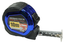 10M x 25mm TAPE MEASURE - SHOCK RESISTANT - MEDALTECH