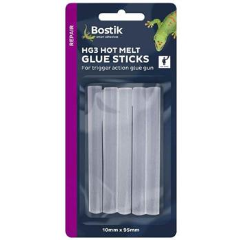 GLUE GUN STICKS -  HG3 - 10mm x 95mm - 10 PACK - BOSTICK