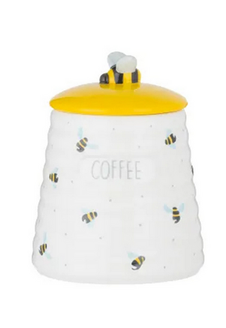 COFFEE JAR  - SWEET BEE - 15 x 12CM - 700MLS - PRICE & KENSINGTON