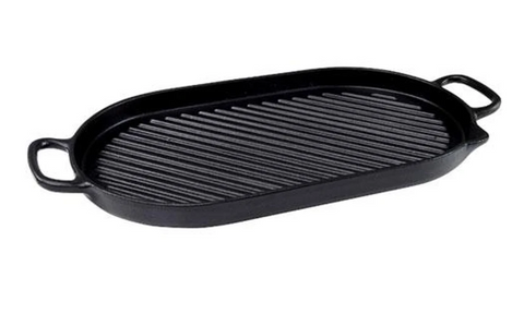 42x20 OVAL STOVETOP GRILL - ONYX -   CHASSEUR